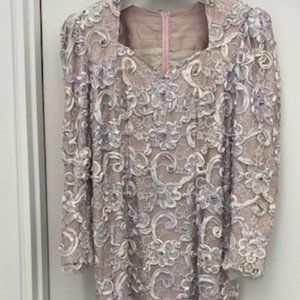 Custom Handmade Lace Dress